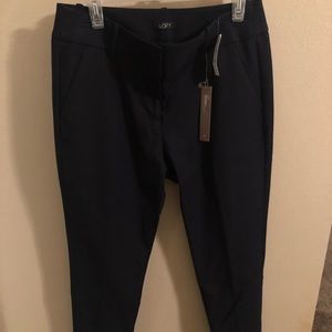 Ann Taylor loft navy blue trousers
